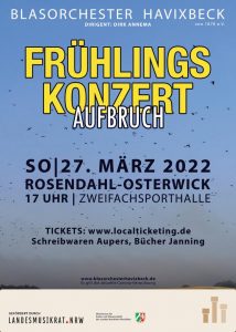 Frühlingskonzert AUFBRUCH So, 27. März 2022